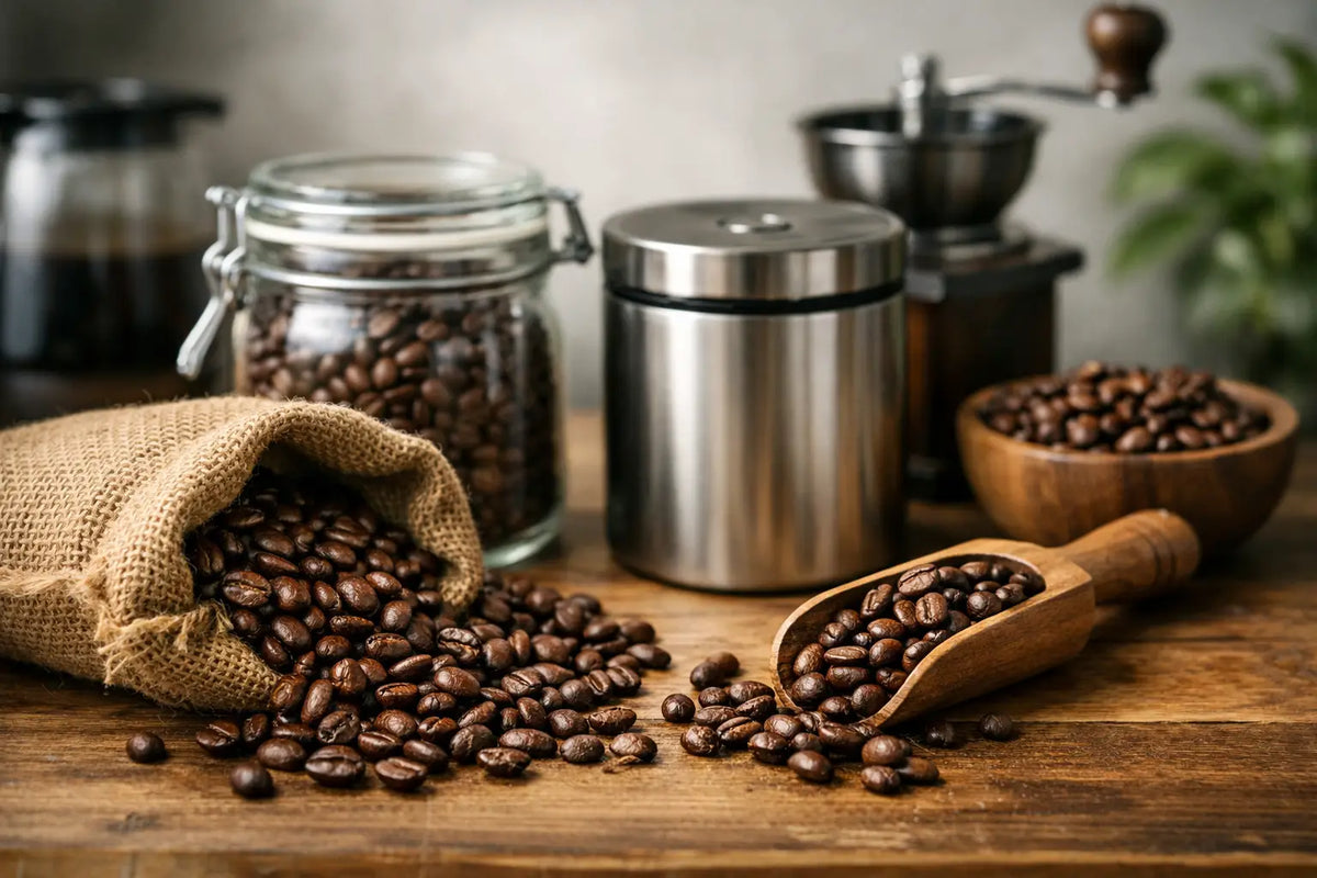 Wie lange bleiben Bohnen frisch? Kaffeebohnen lagern