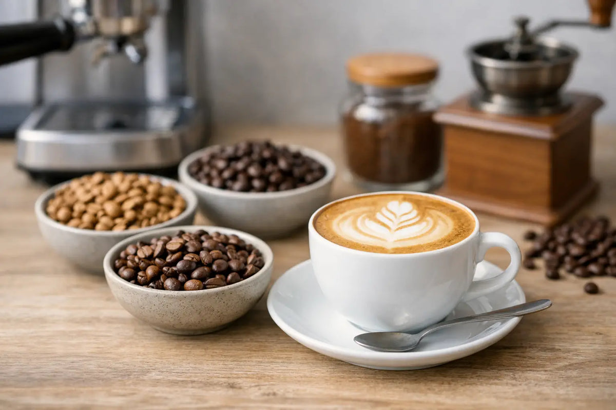 Welche Röstung passt zum Cappuccino zu Hause?