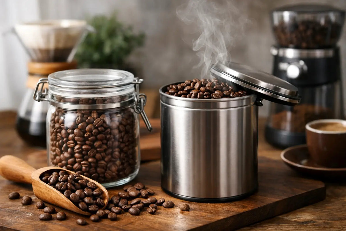 Kaffee frisch lagern zuhause und Aroma bewahren