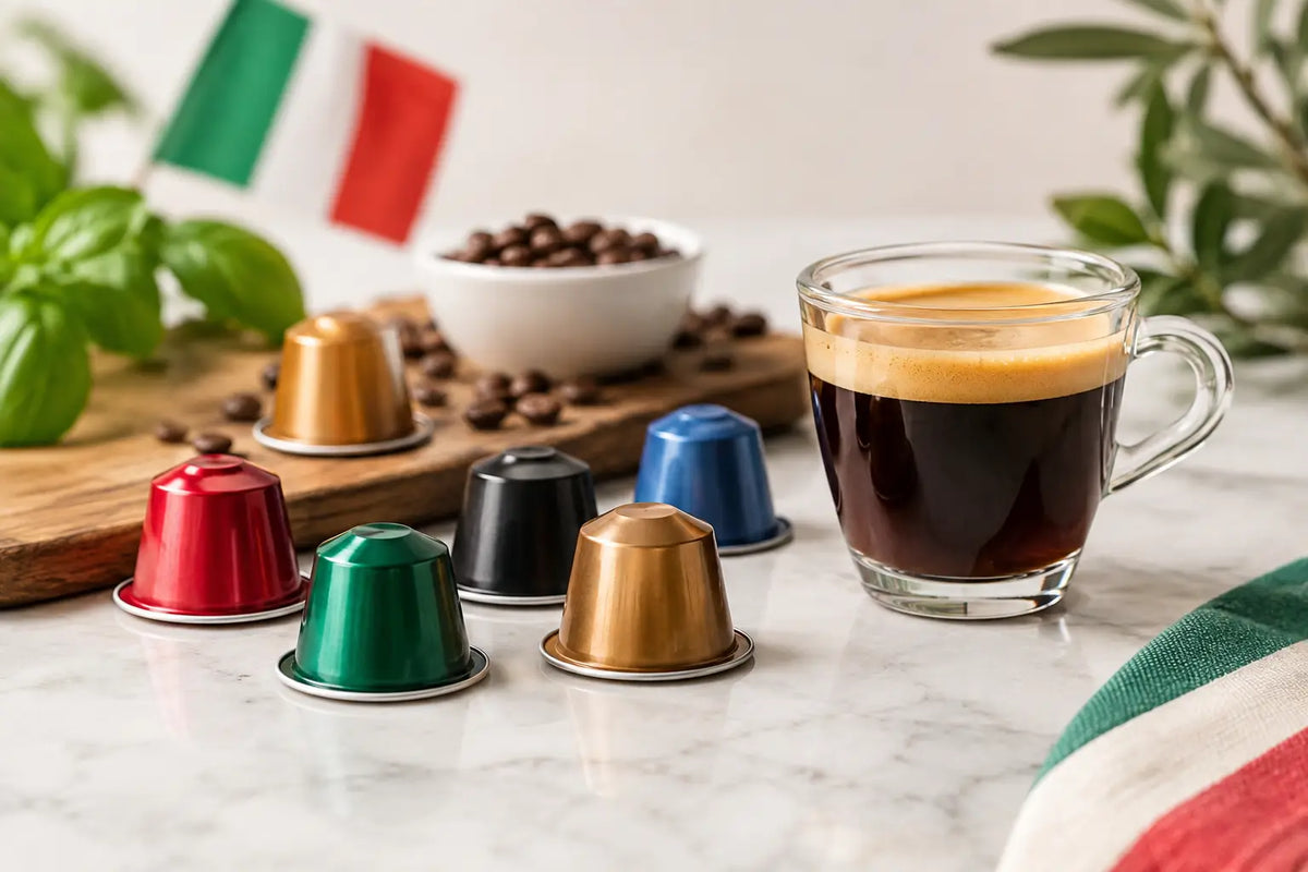 Italienische Kapseln im Geschmackstest