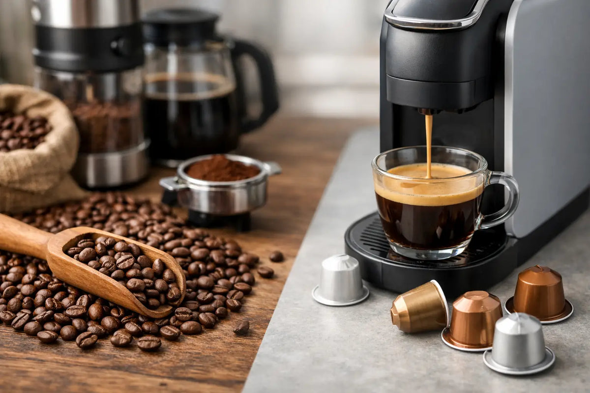 Bohnenkaffee oder Kapselkaffee - was passt?