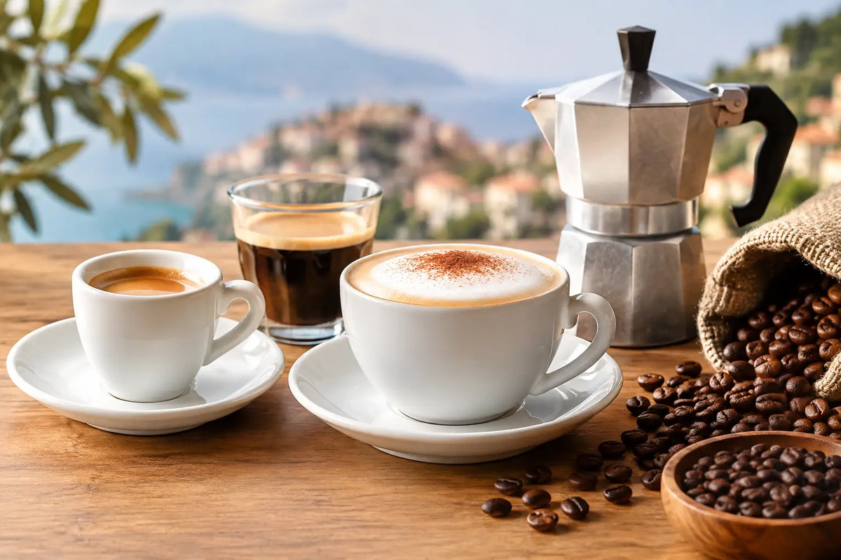 Italienischen Kaffee geschmacklich auswählen
