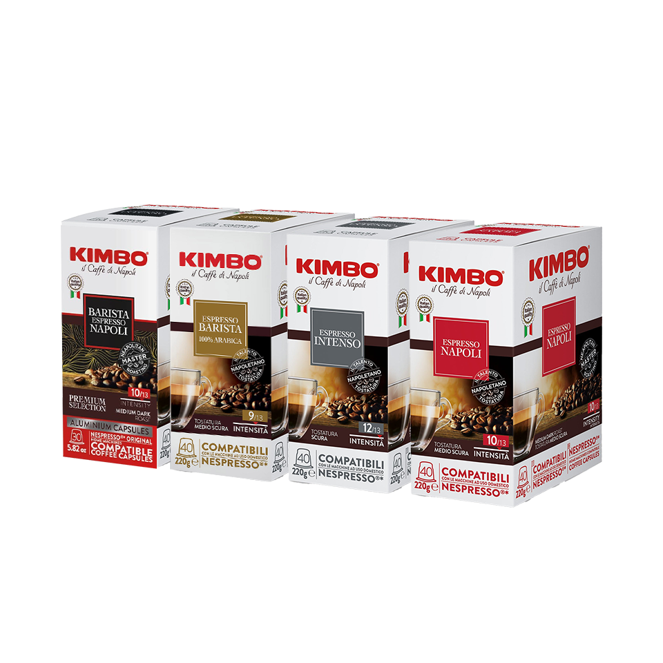 100/200/300/400/600 Kimbo Espresso Kapseln Vielfalt