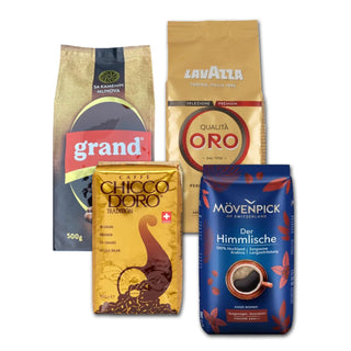 4x500gr Kaffeebohnen vorteil paket