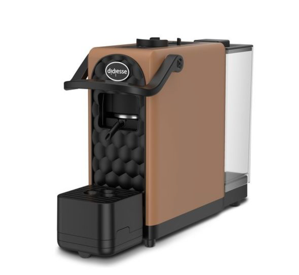 Didiesse Darkside E.S.E.-Pad Espressomaschine – Farbe Nocciola | Kompakt, 15 bar, Thermoblock