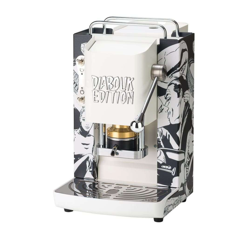 Faber Diabolik® – Limitierte Auflage | E.S.E. 44 mm Espressomaschine – Design & Power Made in Italy