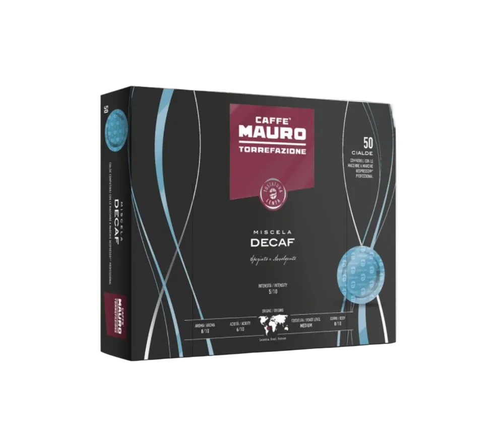 Caffè Mauro Decaf – Nespresso Professional Pads (50 | 100 | 200 | 300 Stück)