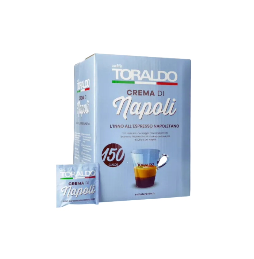 Toraldo Crema di Napoli Kaffeepads – 300, 600 oder 1200 Stück