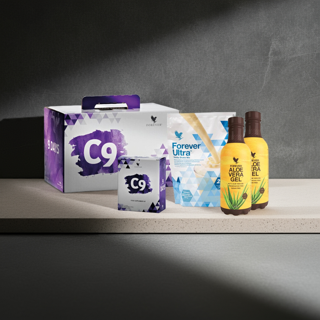 Forever Clean 9 – Dein 9-Tage-Detox-Programm mit Vanille Shake und Aloe Vera Gel🌿