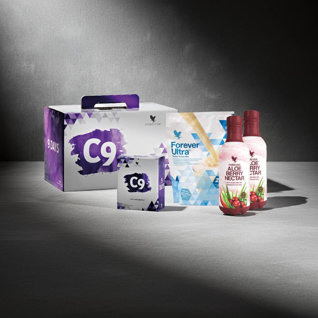 Forever Clean 9 – Dein 9-Tage-Detox-Programm mit Vanille Shake und Aloe Vera Berry 🌿