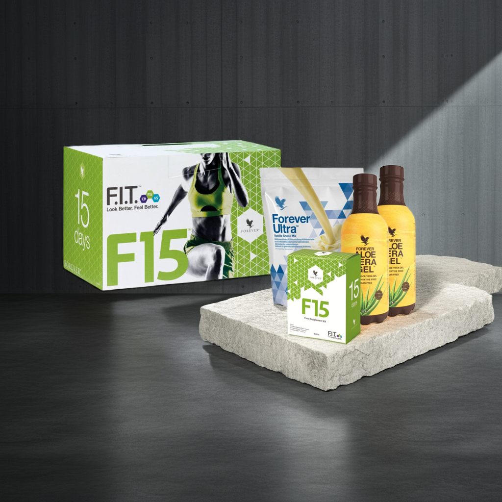 Forever F15 – 15-Tage Fitnessprogramm mit Vanille-Shake