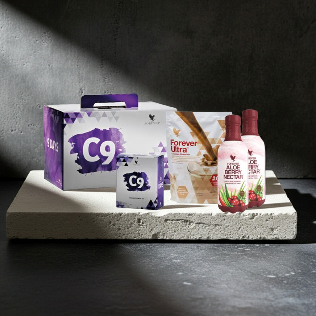 Forever Clean 9 – Dein 9-Tage-Detox-Programm mit  Shoko Shake und Aloe Vera Berry 🌿