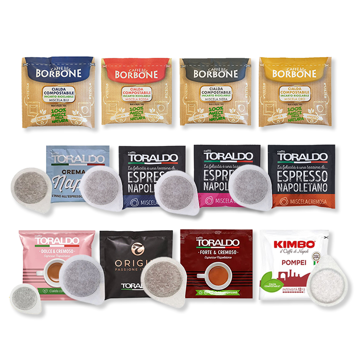Kaffeepads aus Italien – exklusive Sorten von Borbone, Toraldo, Origin und Kimbo