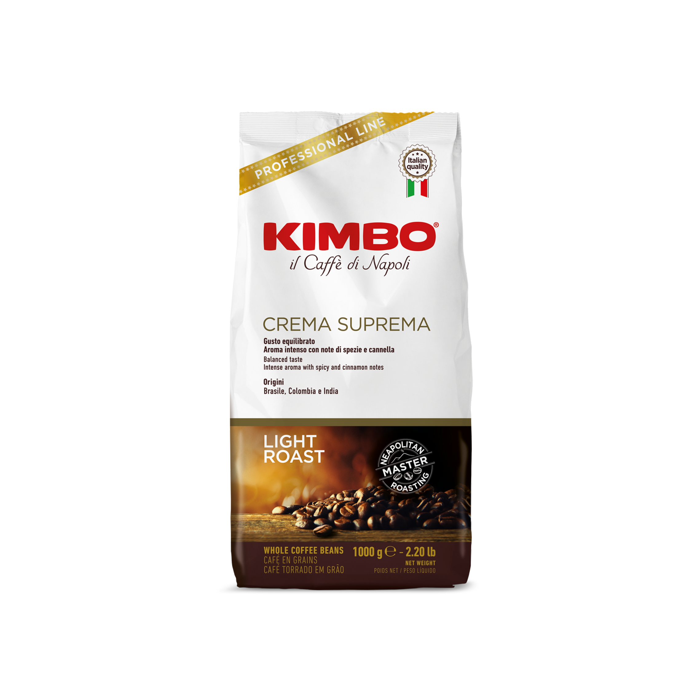 Kimbo Crema Suprema Bohnen 4 kg, 8 kg & 12 kg