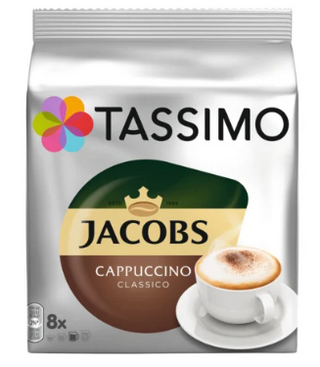 Sale - Tassimo Jacobs Cappuccino Classico 16 Kapseln