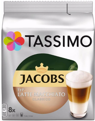 Sale - Tassimo Latte Macchiato Kaffeekapseln 16 Kapseln