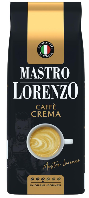 Mastro Lorenzo Crema Kaffeebohnen 1 Kg