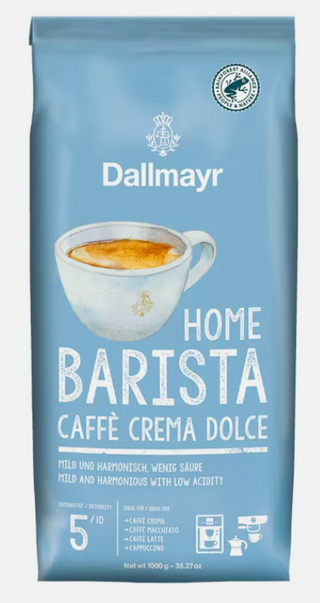 Dallmayr Home Barista Caffe Crema Dolce Kaffeebohnen 1000gr