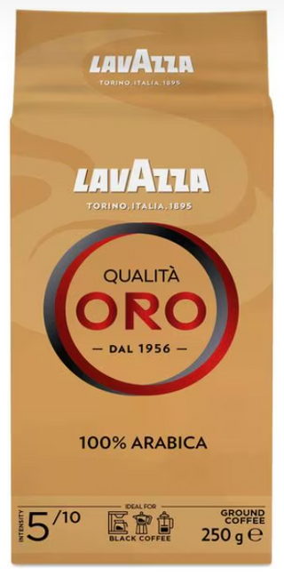 Lavazza ORO 250 gr Kaffee gemahlen