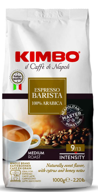 KIMBO Espresso Barista 100% Arabica Kaffeebohnen 1kg