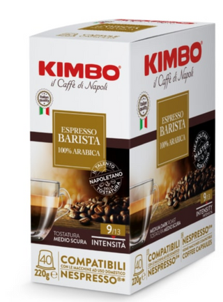 KIMBO Barista 100% Arabica Nespresso® kompatibel* - 40er Pack Kapseln