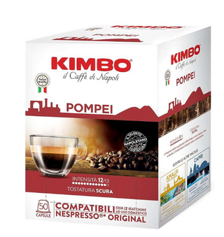 KIMBO Pompei Nespresso® kompatibel* - 50er Pack Kapseln