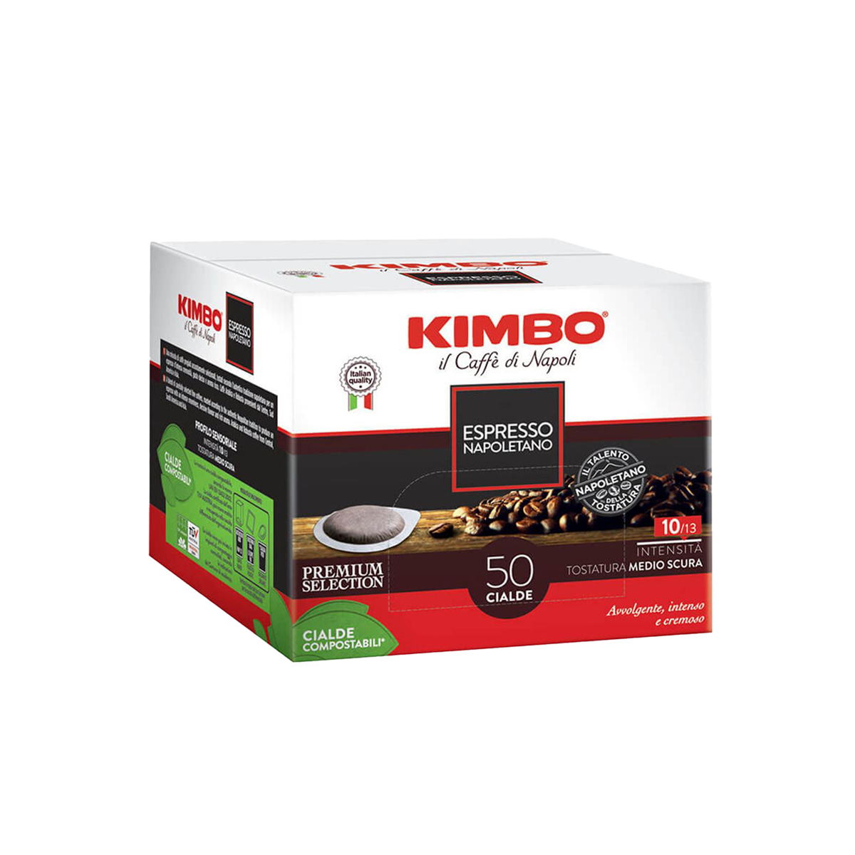 Kimbo Pad-Set: 600 Capri, Amalfi, Pompei , Barista Napoli