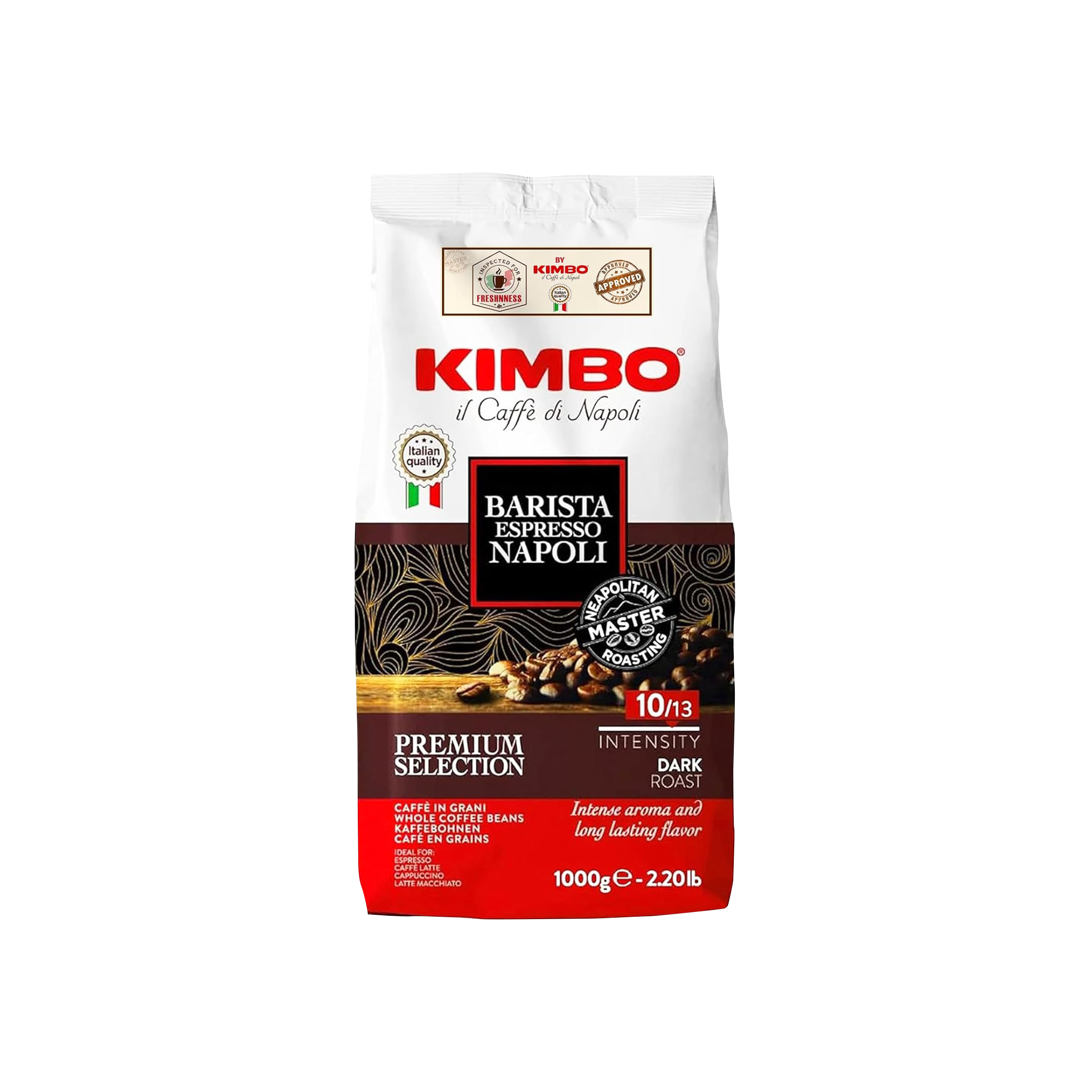 Kimbo Espresso Bohnen 4 Sorten